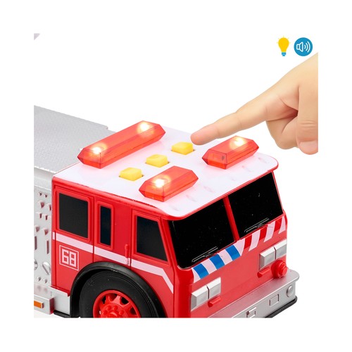 Coches de emergencia con luces y sonidos..