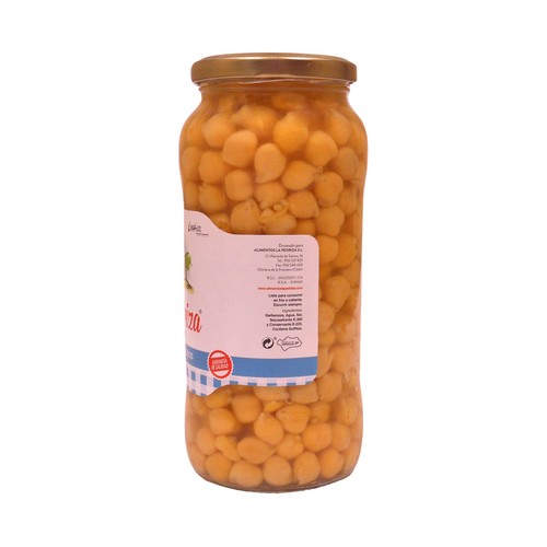 LA PEDRIZA Garbanzo cocido frasco de 560 g.