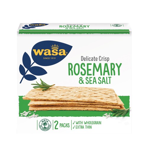 WASA Rosemary Pan crujiente (crackers) 190 g.