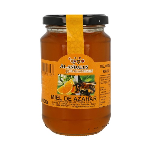 Miel azahar AL ANDALUS 500 g.