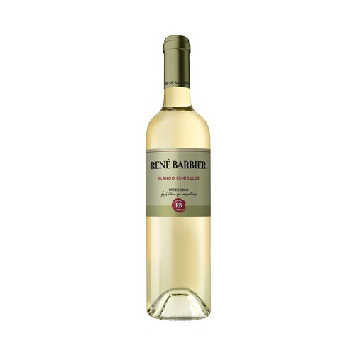 RENÉ BARBIER  Vino blanco semidulce con D.O. Catalunya RENÉ BARBIER botella 75 cl.