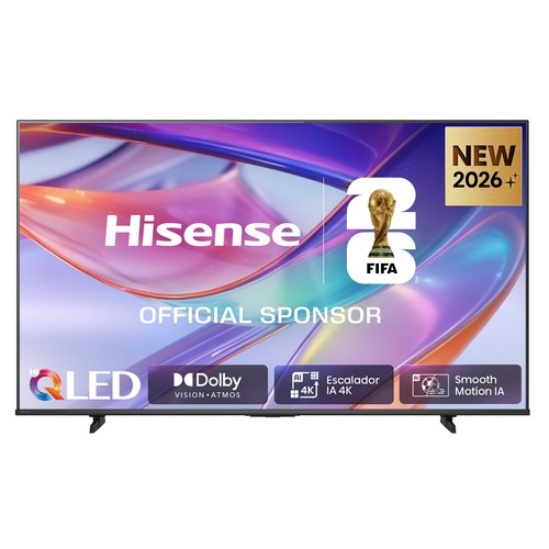 Televisión de 139,7 cm (55") QLED HISENSE 55E7S,4K, VIDAA , Dolby vision/atmos, 3 HDMI, 2 USB, 60 Hz