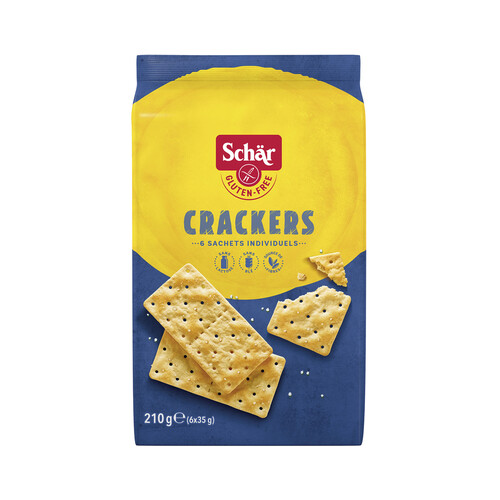 SCHÄR Crackers Sin Gluten SCHAR 210 g.