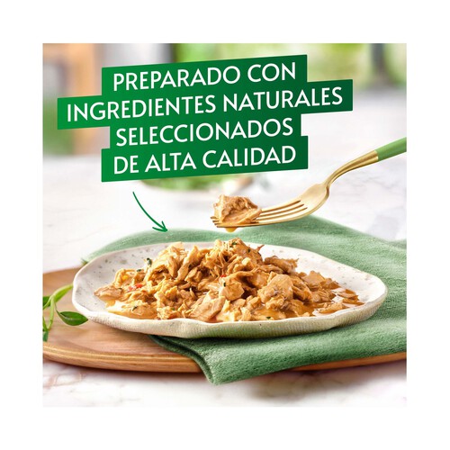 PURINA GOURMET Alimento húmedo filetes pescado del océano y atún PURINA GOURMET 4 uds. x 85 g.