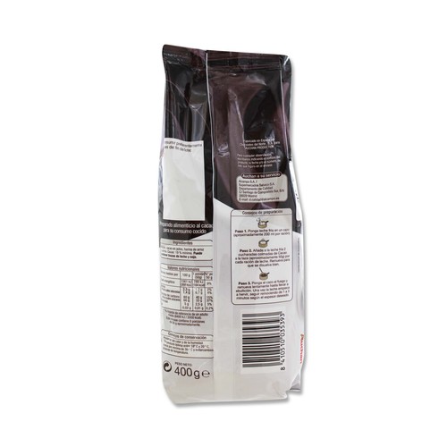 PRODUCTO ALCAMPO Chocolate a la taza bolsa 400 g.