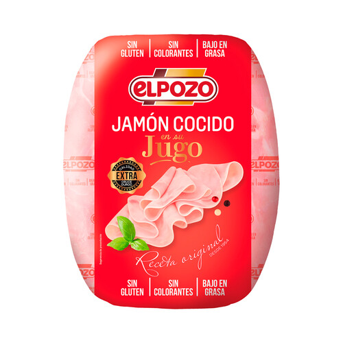 Jamón cocido extra EL POZO 170 Gramos Aproximados