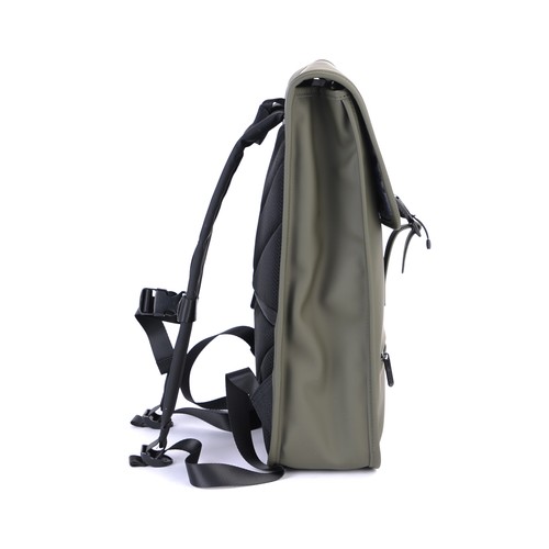 Mochila QILIVE CSR caqui con solapa de 14´-15´