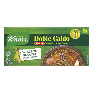 Imagen de KNORR Caldo de carne doble KNORR caja de 24 pastillas 240 g.