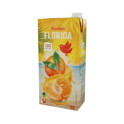 PRODUCTO ALCAMPO Bebida refrescante de zumo de naranja y mandarina Florida PRODUCTO ALCAMPO 2 l.