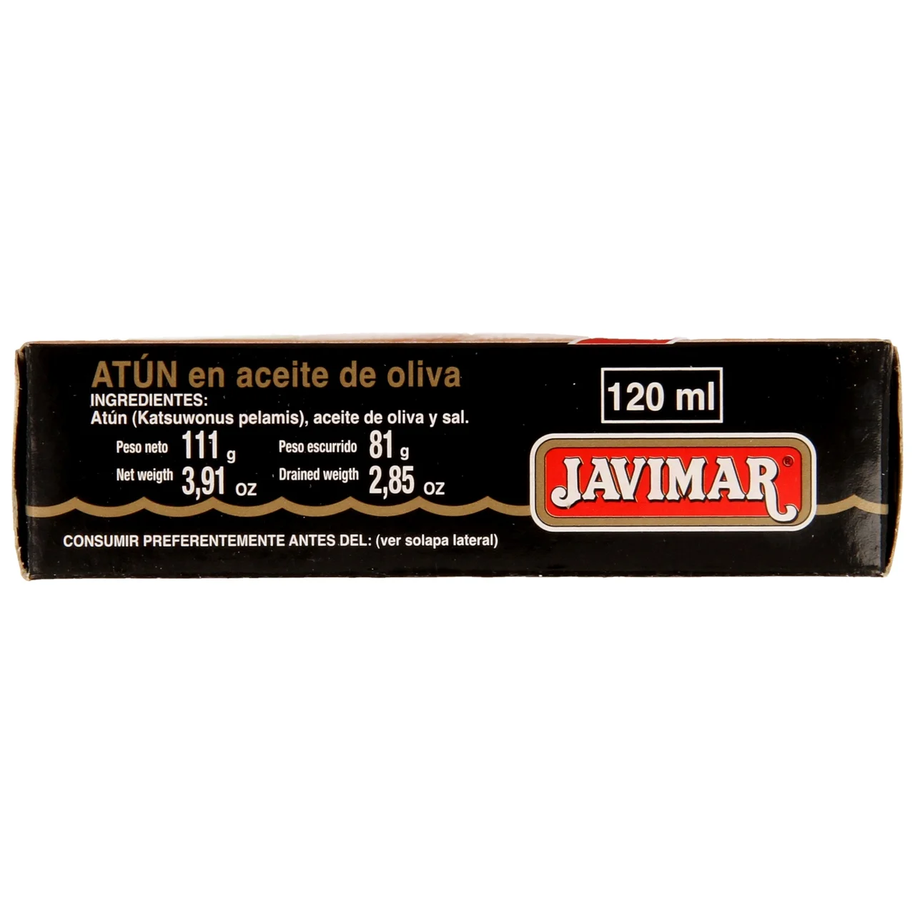 Atún en aceite de oliva lata de 81 g.
