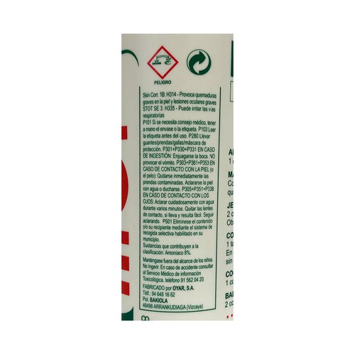 VOLVONE Limpiador general 500 ml.