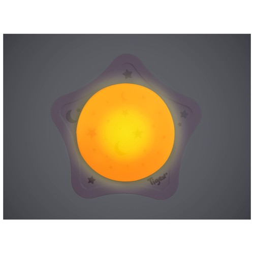 Lámpara de luz de noche para bebés, TIGEX Star.