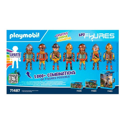 PLAYMOBIL.  My Figures: caballeros de Novelmore