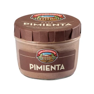 CASA TARRADELLAS Paté de hígado de cerdo a la pimienta frasco de 125 g.