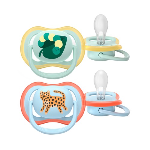 AVENT Ultra air de Philips Chupetes de 0 a 6 meses, con tetina con diseño ortodóntico 2 uds.