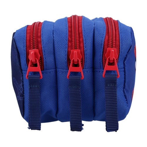 Estuche portatodo 3 compartimentos. SPIDERMAN