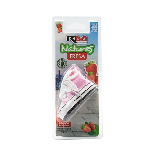 Ambientador de coche con aroma de fresa, ROLMOVIL.