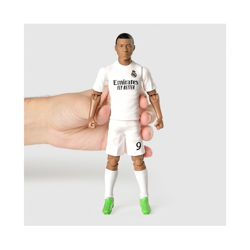 Figura jugador de Fútbol Real Madrid Sockers, Mbappe, coleccionable, ZIPAN TRADE