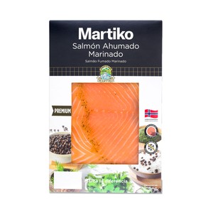 Imagen de MARTIKO Salmón ahumado marinado premium MARTIKO 80 gr.