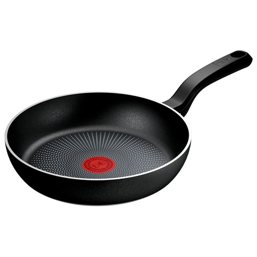 Sartén de aluminio de 24cm apta para vitrocerámicas, TEFAL.