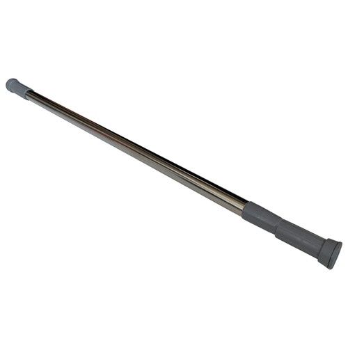 Barra de ducha telescópica de acero inoxidable, 120 a 125 cm, ACTUEL.