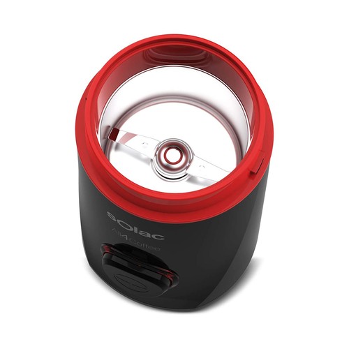 Molinillo de café SOLAC All4Coffee MC6253, 150W, cuchillas acero inoxidable, tapa translúcida.