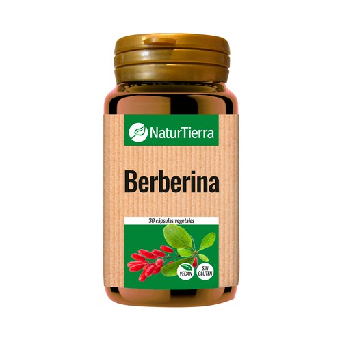 NATURTIERRA Berberina (complemento alimenticio) 30 cápsulas.