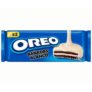 OREO Galleta oreo bañada en chocolate blanco 1 ud 40 g.
