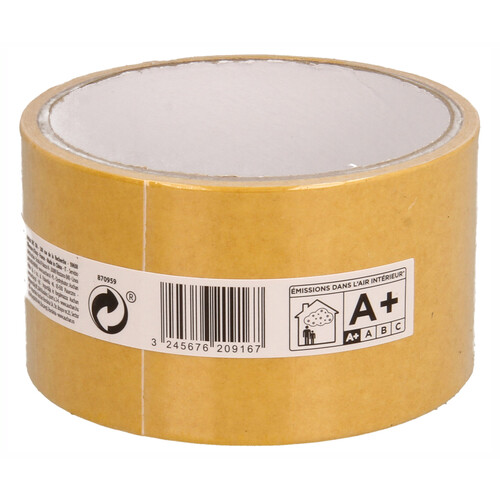 Rollo de cinta adhesiva de doble cara PRODUCTO ECONÓMICO ALCAMPO.