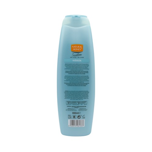 NATURAL HONEY Sensations Gel de baño o ducha con esencia de flor de naranjo 650 ml.