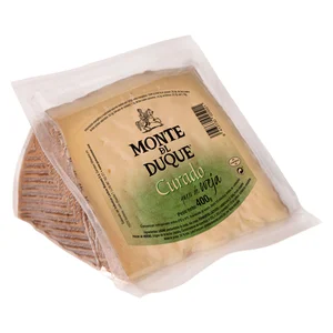 MONTE DUQUE Cuña de queso curado de oveja pasteurizada MONTE DUQUE 400 g.