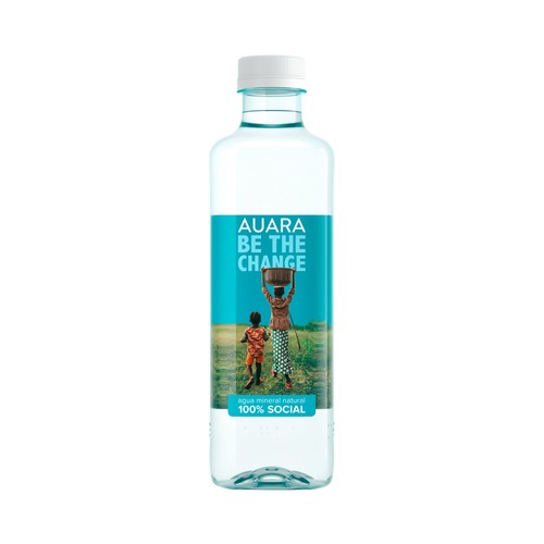 AUARA Agua mineral natural - botella 50 cl.