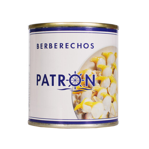 PATRON Berberechos pequeños al natural 90 g.