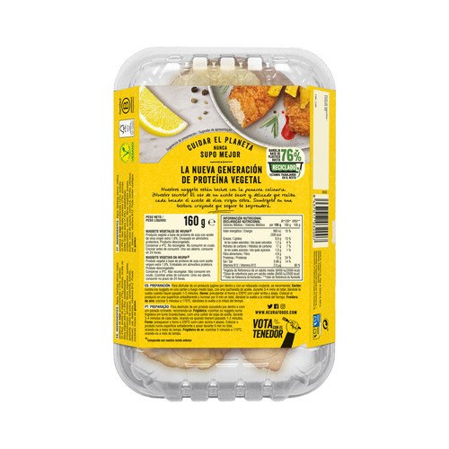 HEÜRA Nuggets vegetales a base de proteína de soja HEÜRA 6 uds.