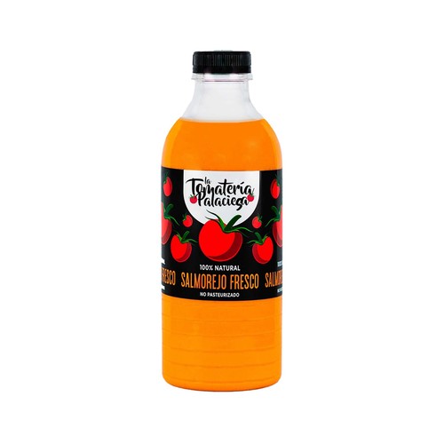 LA TOMATERÍA PALACIEGA Salmorejo fresco no pasteurizado 100% natural 1 l.