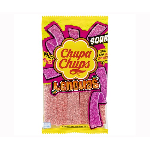 CHUPA CHUPS Caramelos de goma con azúcar 145 g.