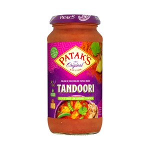 PATAK"S Salsa mezcla de tamarindo , cilantro y comino, Tanddori 450 g.