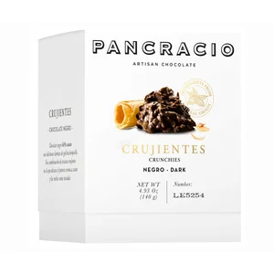 PANCRACIO Crujientes de chocolate negro 140 g.