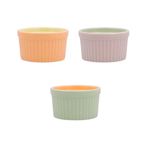 Ramequin Porcelana 8,5X8,5X4,5Cm Vitamina. QUID