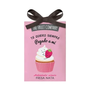 THE FRUIT COMPANY Ambientador para armario con aroma a fresa y nata.