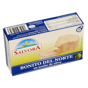 Imagen de SÁLVORA Bonito del Norte en aceite de oliva 72 g.