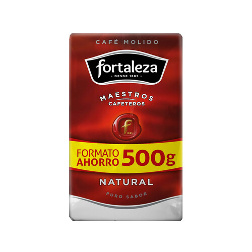 Café molido natural FORTALEZA 500 g.