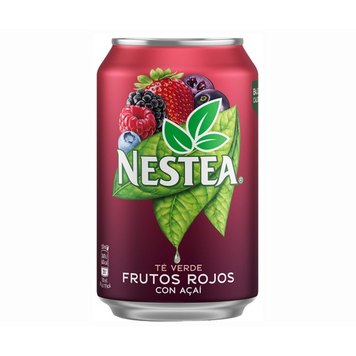 NESTEA Bebida de té con sabor a frutos rojos 33 cl.