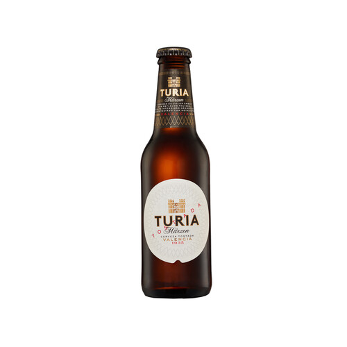 Cerveza tostada TURIA MÄRZEN botella de 25 cl.