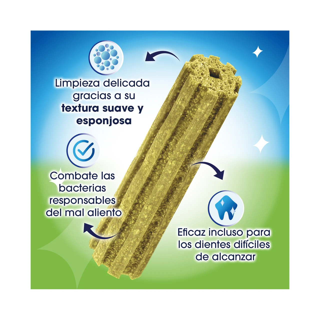 DENTALIFE ACTIVFRESH Snack dental perros 25 a 40 kg 4 uds. 142g