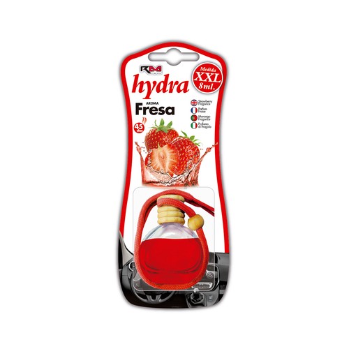 Ambientador de coche con perfumador de madera para colgar con olor a fresa, ROLMOVIL.