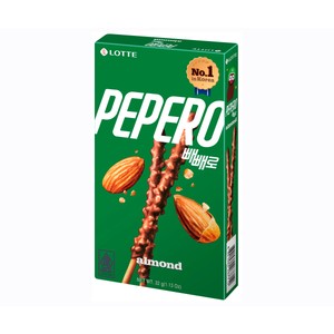 Galleta stick de chocolate con leche y almendra 32 g.