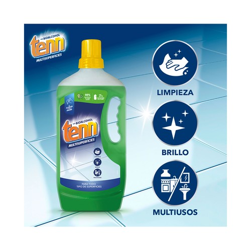 TENN Limpiahogar multisuperficies con bioalcohol 1300 ml.