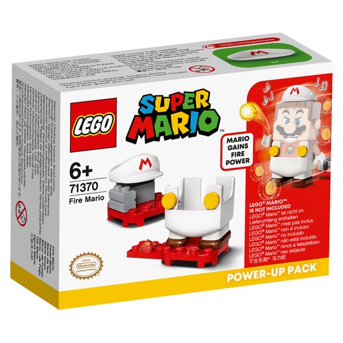 Juego de construcción Pack Potenciador: Mario de Fuego con 11 piezas, LEGO Super Mario 71370.