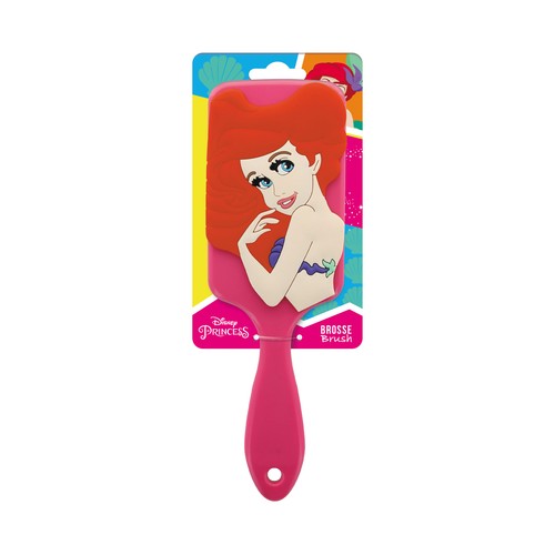DISNEY Princess Cepillo de silicona con la imagen de Ariel en 3D.